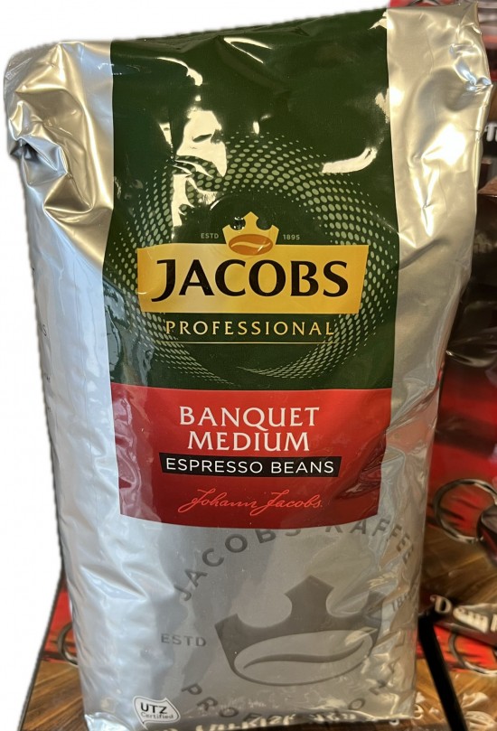 JACOBS PROFESSIONAL BANQUET MEDIUM ESPRESSO (1KGX8 ADET)